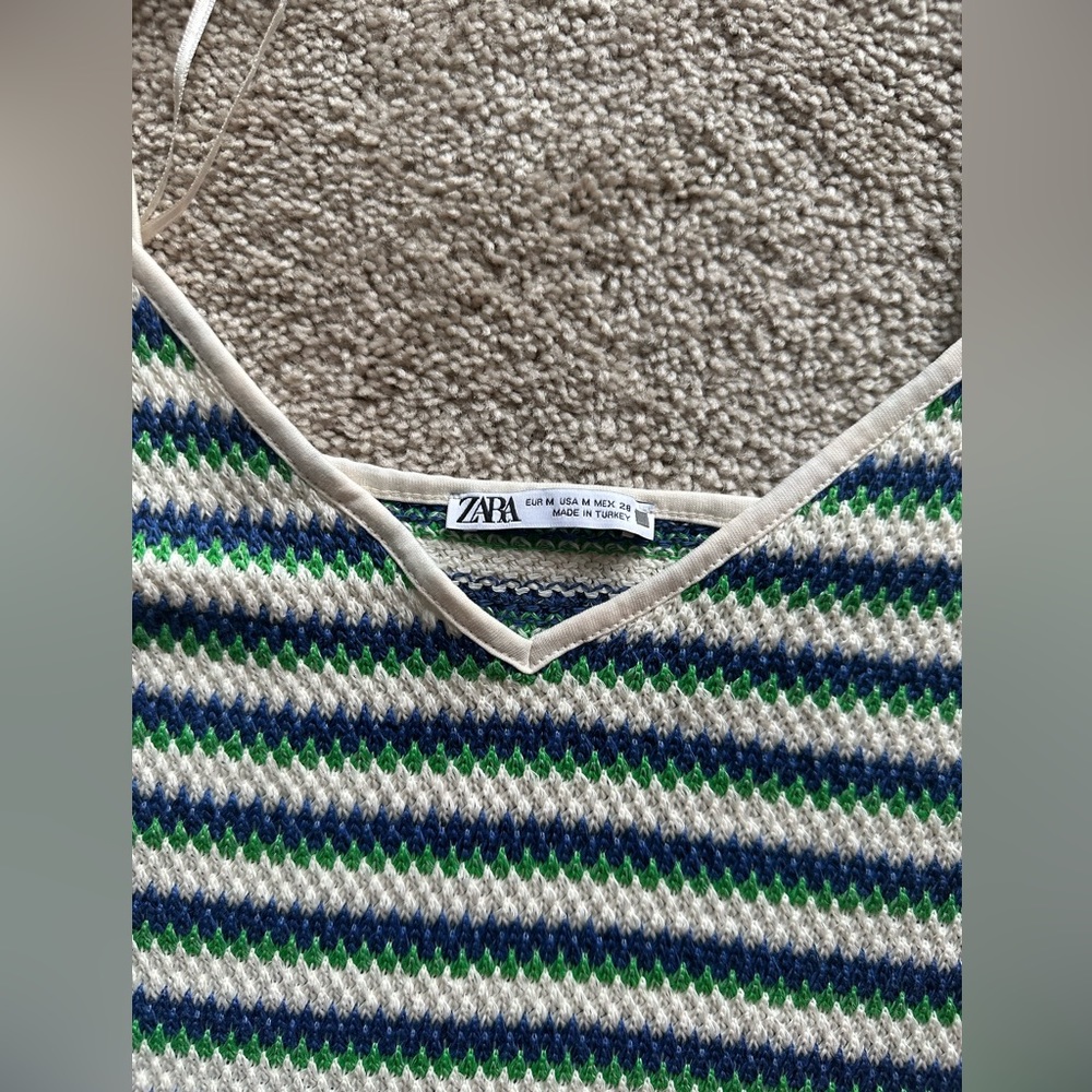 Zara crochet dress size M